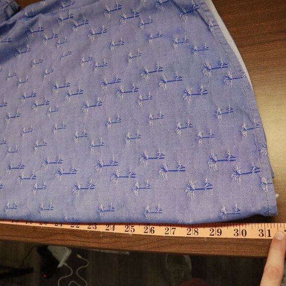 Tommy Bahama CoolMax Shirt Mens 3XL Blue Resort Costal Tropical Cruise Aloha - Picture 10 of 14